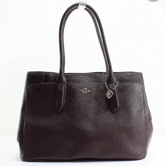 New w/tags Coach Carryall Tote Black - Picture 2 of 8